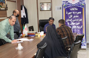 ملاقات چهره به چهره مدیرکل بهزیستی خوزستان با مددجویان و توانخواهان