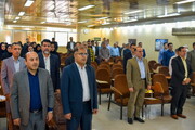 نشست مشترک مدیرکل تأمین اجتماعی خوزستان با معاونت تعهدات بیمه‌ای و روسای شعب