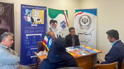 برپایی میزخدمت اداره کل تأمین اجتماعی خوزستان در مدیریت شعب بانک سپه استان