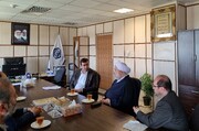 دیدار مدیرکل تامین اجتماعی استان مرکزی با نماینده مردم استان در مجلس خبرگان رهبری