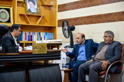 نشست مدیرکل تأمین اجتماعی خوزستان با رئیس دادگستری دشت آزادگان