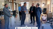 بازدید سرزده مدیرکل تامین اجتماعی استان اردبیل از شعبه گرمی