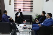 دیدار نماینده مردم فومن و شفت در مجلس شورای اسلامی با مدیر درمان تامین اجتماعی گیلان