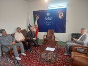 دیدار مدیر درمان تامین اجتماعی استان اردبیل با مدیر ستاد اقامه نماز استان