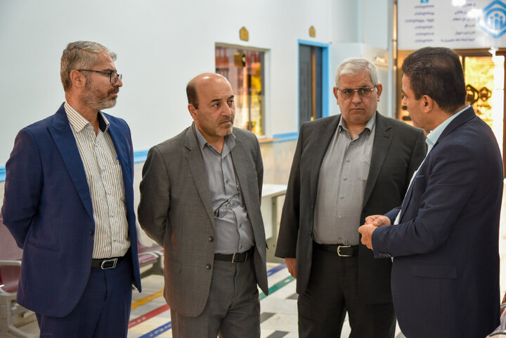 بازدید مدیرکل تأمین اجتماعی خوزستان از شعبه ملاثانی