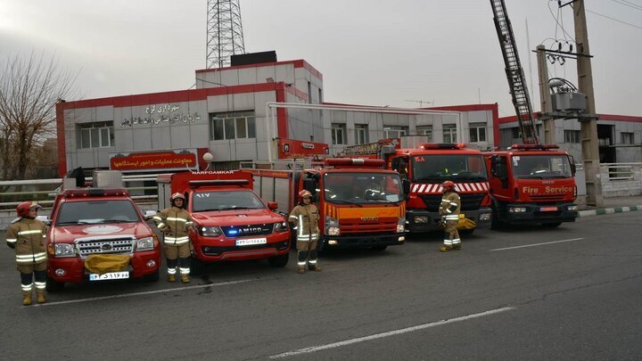 کمبود ۲ هزار خودروی آتش‌نشانی در کشور