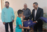 حضور مدیرکل تامین اجتماعی کرمان در مرکز نگهداری کودکان بی‌سرپرست آشیانه مهر