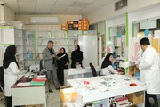 بازدید مدیر درمان تامین اجتماعی استان اردبیل از پلی‌کلینیک مشگین شهر