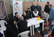 برپایی میزخدمت با حضور مدیران درمان و بیمه تامین اجتماعی خوزستان
