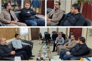 دیدار بخشدار مرکزی دزفول با مدیرکل تعاون کار و رفاه اجتماعی خوزستان