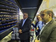 بازدید مدیرکل تامین اجتماعی گیلان از شرکت کلوچه نادریان فرد لاهیجان