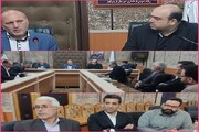 بررسی شرایط احداث پروژه درمانگاه تامین اجتماعی فریدونکنار با حضور مدیر درمان  مازندران