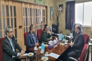 دیدار مدیرکل حفظ آثار و نشر ارزش‌های دفاع مقدس مازندران با مدیر درمان تامین اجتماعی استان