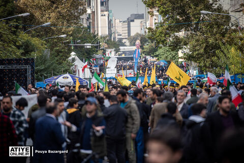 راهپیمایی یوم الله ۱۳ آبان در تهران