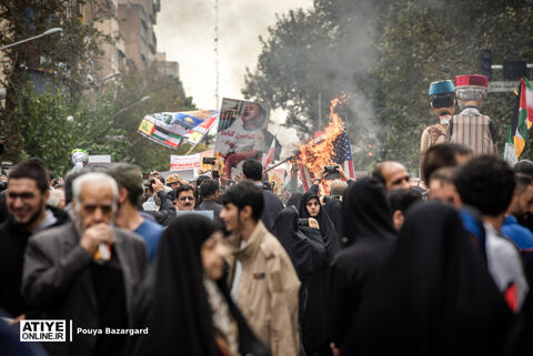 راهپیمایی یوم الله ۱۳ آبان در تهران