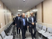 بازدید معاون درمان سازمان تأمین اجتماعی درمانگاه سراب