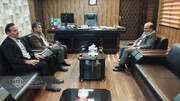 دیدار مدیران کل تأمین‌اجتماعی و بهزیستی خوزستان با محوریت همکاری‌های مشترک