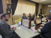 نشست مشترک مدیر درمان تأمین اجتماعی کرمانشاه با نمایندگان دانشگاه علوم پزشکی