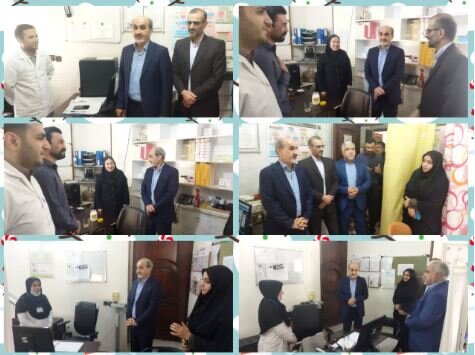 بازدید مدیر درمان تامین اجتماعی گلستان از درمانگاه رامیان
