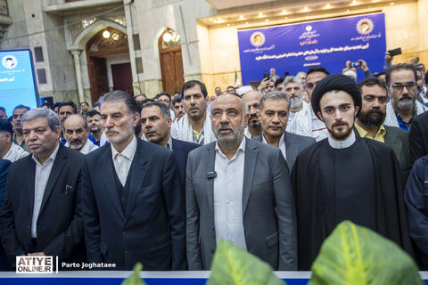 تجدید میثاق وزیر کار و جامعه کار و کارگری با آرمان‌های امام خمینی(ره)