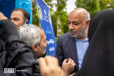 حضور وزیر تعاون، کار و رفاه اجتماعی در نماز جمعه پنجم اردیبهشت