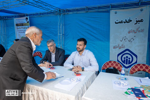 حضور وزیر تعاون، کار و رفاه اجتماعی در نماز جمعه پنجم اردیبهشت