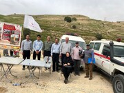 برپایی پایگاه سلامت تأمین اجتماعی کرمانشاه به‌مناسبت سالروز عملیات بازی‌دراز