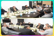 نشست تخصصی مدیر درمان تأمین اجتماعی مازندران با روسای بیمارستانی