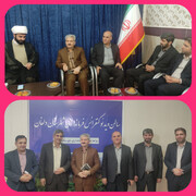 دیدار مدیر درمان تأمین اجتماعی لرستان با فرماندار و امام جمعه نورآباد