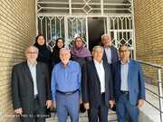 دیدار مدیران بیمه و درمان تامین اجتماعی کرمان با رئیس کانون بازنشستگان استان
