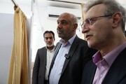 مرکز جامع توانبخشی با حضور میدری در قلعه‌گنج افتتاح شد