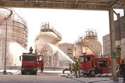نخستین مانور هلدینگ تاپیکو در منطقه ویژه اقتصادی پتروشیمی برگزار شد