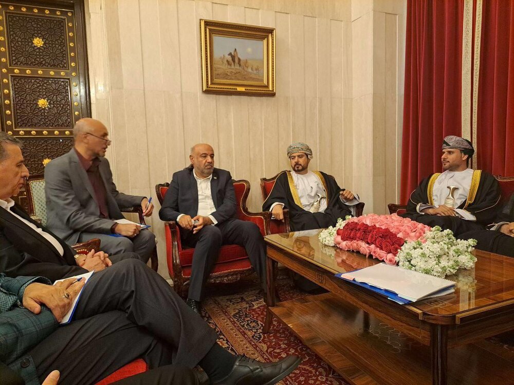 دیدار دوجانبه وزیر تعاون، کار و رفاه اجتماعی با وزیر صنایع عمان