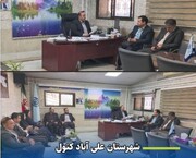 بازدید سرزده مدیرکل تامین اجتماعی گلستان از شعبه علی آبادکتول