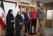 تجلیل مدیرکل بهزیستی کرمان از تیم فوتسال کم توانان ذهنی