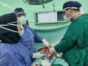 نجات معجزه‌آسای جوان ۲۱ ساله در بیمارستان تامین اجتماعی دکتر غرضی اصفهان