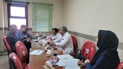 بازدید ادواری مدیر درمان تامین اجتماعی کاشان از پلی‌کلینیک بوعلی