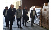 بازدید میدری از یکی از مراکز توزیع کالا
