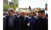 «میدری» در آیین تشییع پیکر شهدای اقتدار ملی ایران شرکت کرد