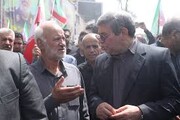 حضور رئیس سازمان بهزیستی در آئین تشییع پیکر شهدای جنگ ۱۲ روزه