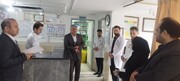 بازدید مدیر درمان تامین اجتماعی اردبیل از بیمارستان ارس پارس آباد