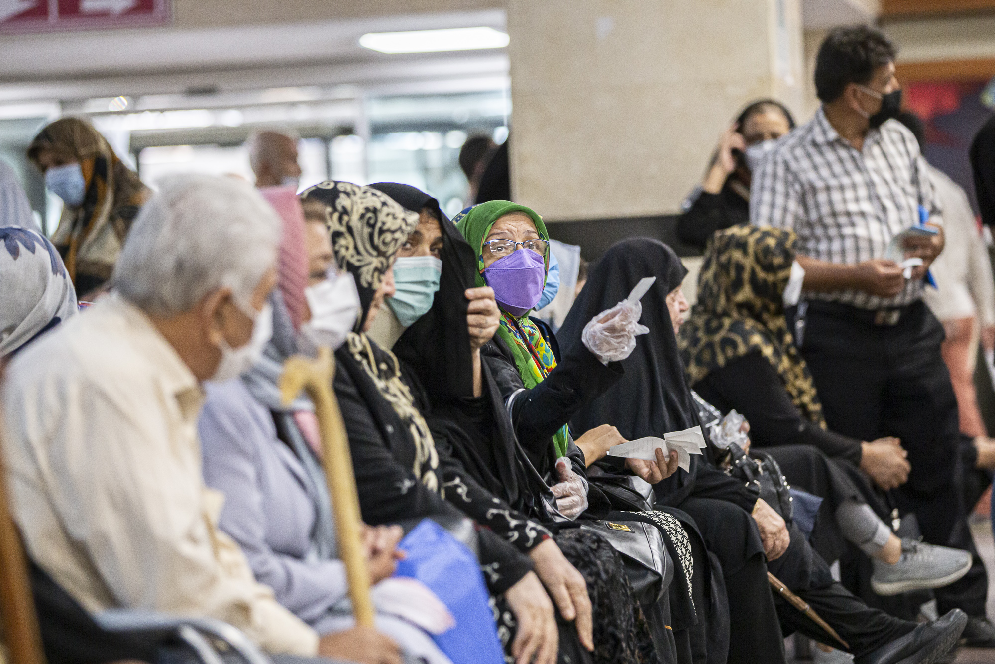 مراجعین بیمارستان میلاد