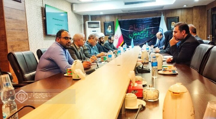 برگزاری نشست تخصصی ستاد امر به معروف و نهی از منکر در اداره کل تامین اجتماعی خوزستان
