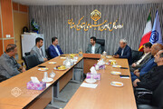 دیدار مدیرعامل کارخانه لاستیک بارز با مدیرکل تأمین اجتماعی کردستان